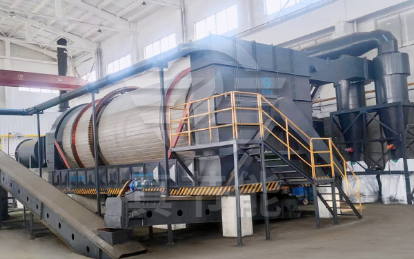 酒糟烘干機(jī)運(yùn)行案例現(xiàn)場