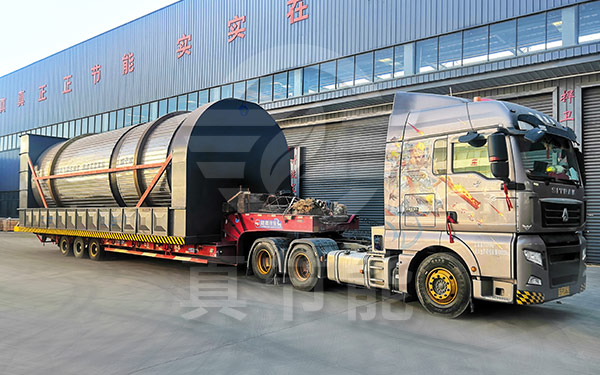 果渣烘干設(shè)備發(fā)貨現(xiàn)場